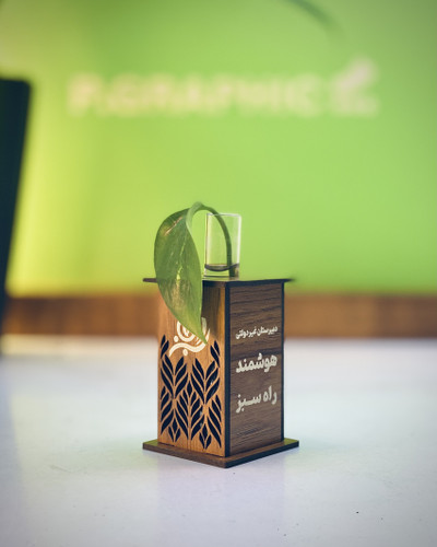 گلدان طرح گل