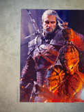metal poster the witcher aluminum wall art