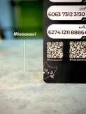 استند QR کد و شماره کارت فروشگاهی